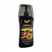 Гель 3 в 1 для догляду за шкіряним салоном Meguiar's G17914 Gold Class ™ Rich Leather Gel, 400 мл