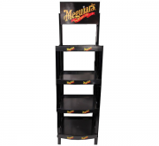Пластиковий стенд під автохімію чорний Meguiar`s ST022 Display Rack, 206 x 38 x 52 см