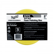 Полірувальний круг середньої жорсткості поролоновий Meguiar's DFP5 DA Soft Buff Foam Polishing Pad 5 '', 12.7 см