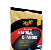 Рушник натуральне замшеве Meguiars X2100 Premium Natural Chamois, 16 x 2 x 25 см