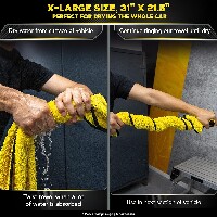 Рушник мікрофібровий для сушки Meguiar's X190400 Supreme Shine Drying Towel, 78,7x54,6 см - Фото 5