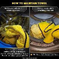 Рушник мікрофібровий для сушки Meguiar's X190400 Supreme Shine Drying Towel, 78,7x54,6 см - Фото 6