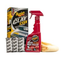 Набір для максимального очищення кузова Meguiar's G191700 Smooth Surface Clay kit - Фото 5