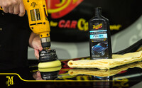Набір середньої жорсткості кругів для полірування Meguiar's G3508INT DA Polishing Power Pads, 2 шт - Фото 3