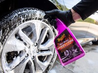 Очищувач для дисків та шин Meguiar's G9524 Hot Rims Wheel & Tire Cleaner, 709 мл - Фото 4