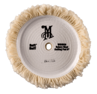 Полірувальний круг вовняний Meguiar's WRWC8 Soft Buff Rotary Wool Pad, 20.3 см - Фото 2