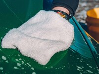 Рукавиця мікрофіброва для мийки Meguiar's X3002EU Microfiber Wash Mitt, 19 х 29 см - Фото 4