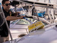 Шампунь для човнів Meguiar's M4364 Marine RV Boat Wash Liquid, 1.89 л  - Фото 4