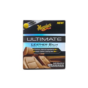 Бальзам 3 в 1 для шкіри Meguiar's G18905 Ultimate Leather Balm, 160 г
