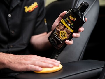 Лосьйон 3 в 1 для догляду за шкіряним салоном Meguiar's G7214 Gold Class ™ Rich Leather Lotion 3 in 1, 414 мл