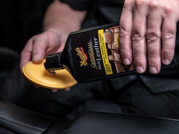 Лосьйон 3 в 1 для догляду за шкіряним салоном Meguiar's G7214 Gold Class ™ Rich Leather Lotion 3 in 1, 414 мл