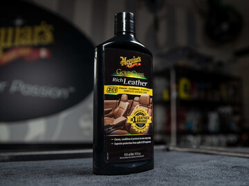 Лосьйон 3 в 1 для догляду за шкіряним салоном Meguiar's G7214 Gold Class ™ Rich Leather Lotion 3 in 1, 414 мл