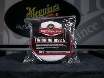 Мікрофібровий фінішний круг Meguiar's DMF5 DA Microfiber Finishing Disc 5 ", 12.7 см - 2 шт.