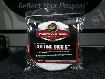 Мікрофібровий ріжучий диск Meguiar's DMC6 DA Microfiber Cutting Disc, 15 см - 2 шт.