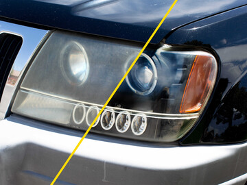 Набір для абразивного відновлення і захисту фар Meguiar's G2980 Heavy Duty Headlight Restoration Kit