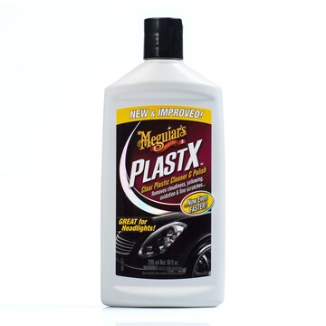 Очищувач поліроль для прозорого пластика Meguiar's G12310 PlastX ™ Clear Plastic Cleaner and Polish, 295 мл
