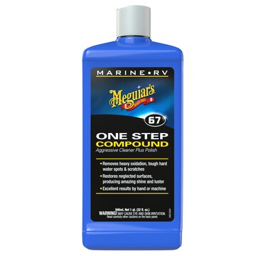 Однокрокова полірувальна паста для човнів Meguiar's M6732 Marine / RV One Step Compound, 946 мл