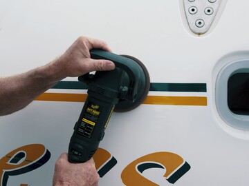 Однокроковий очищувач-віск для човнів Meguiar's M5016 Marine / RV One Step Cleaner Wax Liquid, 473 мл