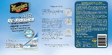 Освіжувач повітря з ароматом "Літній бриз" Meguiar's G16602 Air Re-Fresher Sweet Summer Breeze Scent, 57 г