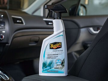Освіжувач повітря з ароматом "Нове авто" Meguiar's G180724 Carpet & Cloth Re-Fresher, 709 мл