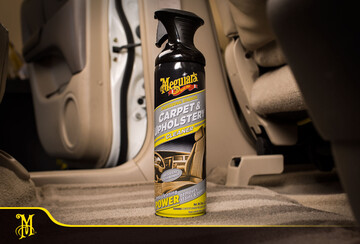 Пінний очищувач для карпета і килимів салону Meguiar's G9719 Carpet & Upholstery Cleaner, 539 г