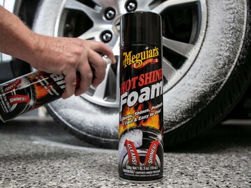 Пінний очищувач для шин Meguiar's G13919 Hot Shine Foam, 538 г