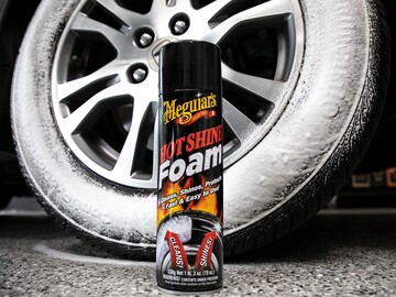 Пінний очищувач для шин Meguiar's G13919 Hot Shine Foam, 538 г