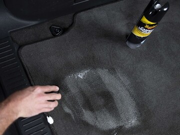 Пінний очисник з щіткою для карпета і килимів Meguiar's G191419 Carpet & Upholstery Cleaner, 539 г