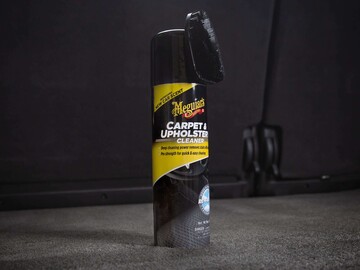 Пінний очисник з щіткою для карпета і килимів Meguiar's G191419 Carpet & Upholstery Cleaner, 539 г