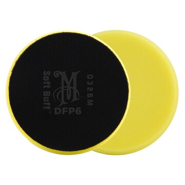Полірувальний круг середньої жорсткості поролоновий Meguiar's DFP6 DA Soft Buff Foam Polishing Pad 6 '', 15 см