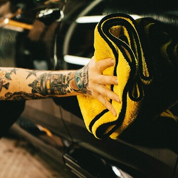 Рушник мікрофібровий з кантом для збору води Meguiar's X1802EU Supreme Drying Towel Extra Large, 55 x 76 см