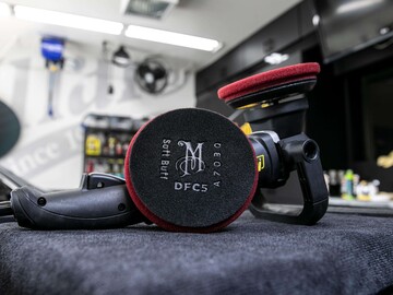 Полірувальний круг ріжучий поролоновий Meguiar's DFC5 DA Soft Buff Foam Cutting Pad 5, 12.7 см