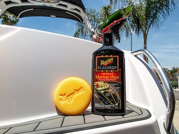 Преміум віск для човнів Meguiar's M6316 Flagship Premium Marine Wax, 473 мл
