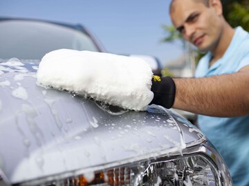 Рукавиця мікрофіброва для мийки Meguiar's X3002EU Microfiber Wash Mitt, 19 х 29 см