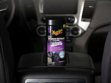 Серветки для швидкого очищення салону Meguiar's G13600 Quik Interior Detailer Cleaner 18 х 23 см, 25 шт.