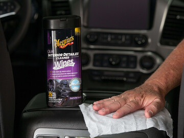 Серветки для швидкого очищення салону Meguiar's G13600 Quik Interior Detailer Cleaner 18 х 23 см, 25 шт.
