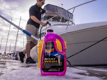 Шампунь для човнів Meguiar's M4364 Marine RV Boat Wash Liquid, 1.89 л 
