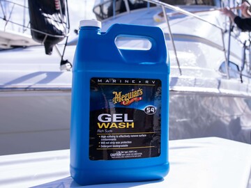 Шампунь для човнів Meguiar's M5401 Marine / RV Rich Suds Gel Wash Liquid, 3.78 л