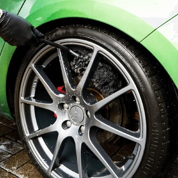 Щітка мікрофіброва для дисків Meguiar's X190700EU Meguiar`s Supreme Microfibre Angled Wheel Cleaning Brush 