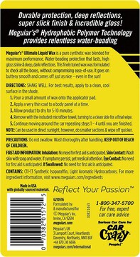 Синтетичний рідкий віск Meguiar's G210516 Ultimate Liquid Wax, 473 мл