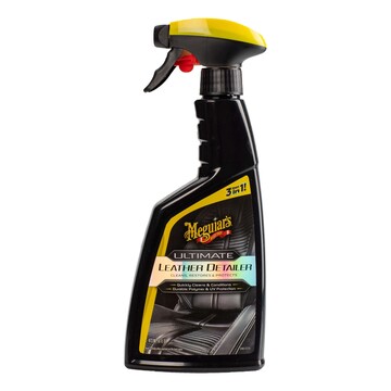Спрей 3 в 1 для догляду за шкіряним салоном Meguiar's G201316 Ultimate Leather Detailer, 473 мл