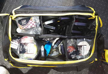 Сумка детейлера Meguiar's ST025 Extra Large Detailing Kit Bag, 60 x 35 x 30 см