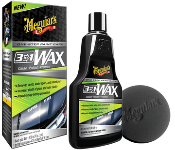 Віск 3 в 1 Meguiar's G191016 Wax 3-in-1, 473 мл