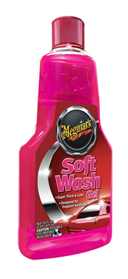Автомобільний шампунь гель Meguiar's A2516 Soft Wash Gel, 473 мл