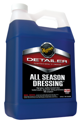 Чорніння гуми і пластика Meguiar's D16001 Detailer All Season Dressing, 3.78 л