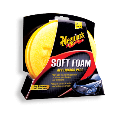 Набір аплікаторів поролонових Meguiar's X3070 Foam Applicator Pads 10 см, 2 шт.