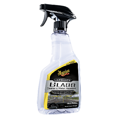 Очищувач скла з антидощем G240416 Meguiar's Ultimate Glass Cleaner & Water Repellent, 473 мл