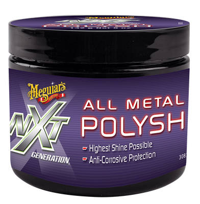 Очищувач-поліроль для металу Meguiar's G13005 NXT Generation All Metal Polish, 148 мл