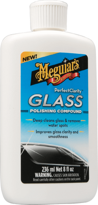 Паста для очищення скла Meguiar's G8408 Perfect Clarity Glass Polishing Compound, 236 мл