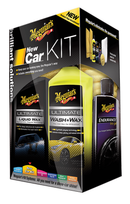 Подарунковий набір для догляду за новим автомобілем Meguiar's G3200 New Car Kit